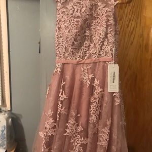 Evening wedding gown